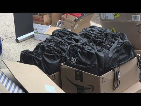 Hygiene and school supplies given to students in Alexandria | Community Matters