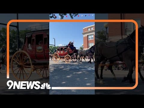 Grand Parade of the 2024 Cheyenne Frontier Days