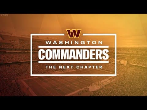 WUSA9 is the DMV’s official TV station of the Washington Commanders