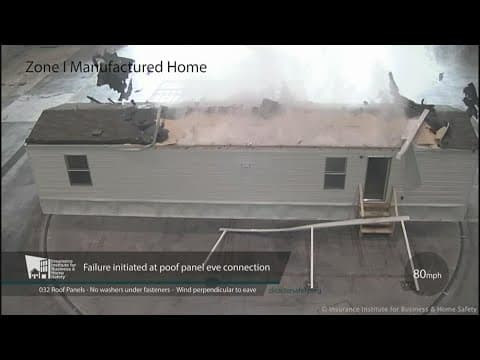 Severe Weather Awareness Week: Manufactured Home Safety