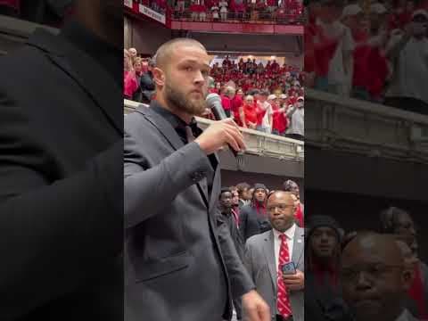 Ohio State TE Cade Stover ready for the Penn State game #shorts