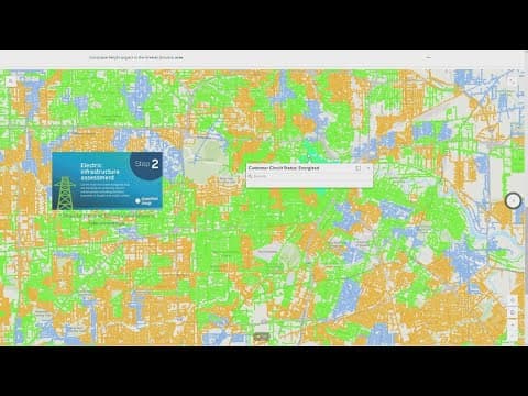 Tracking power outages: CenterPoint releases restoration map meant to show restoration progress