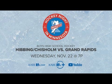 WATCH: Hockey Night in Minnesota | Hibbing/ Chisholm vs. Grand Rapids