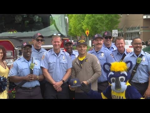 Viral Pacers fan from New York arrives in Indianapolis for Game 5 of Eastern Conference Finals