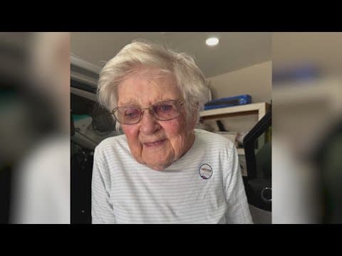 'It's your duty' | A 101-year-old Houston woman has voted in every election since 1948