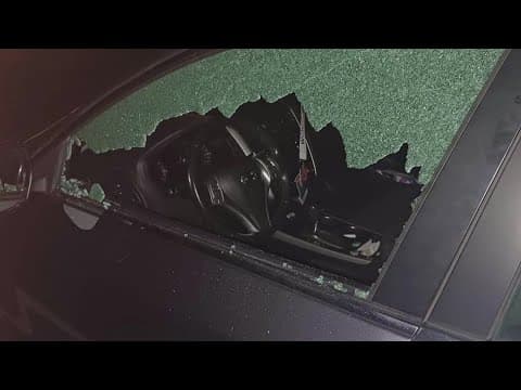 Columbus police investigating overnight car break-ins; windows of at least 80 vehicles smashed
