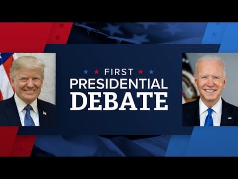 Highlights, reactions from first U.S. Presidential Debate