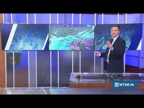 8 p.m. update on winter snow storm in Indiana | Weather Impact Alert