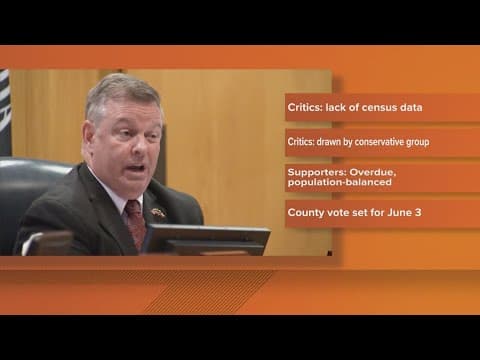 City leaders prepare for symbolic vote on county redistricting plan