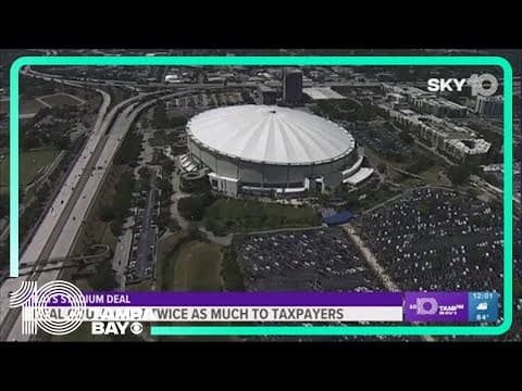 New Rays stadium deal could end up costing taxpayers more than $1B