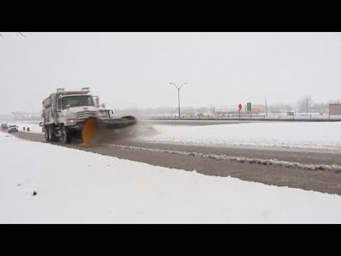 Wild winter weather impacts southern states