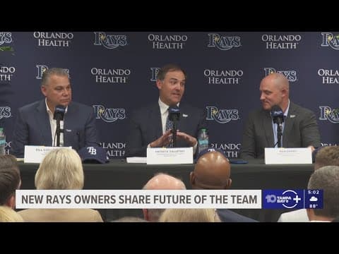 New Tampa Bay Rays owners talk about the future of the team — but where will they call home?