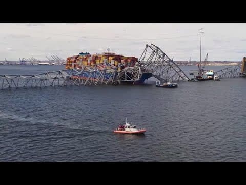 Justice Department sues over Baltimore bridge collapse and seeks $100M in cleanup costs