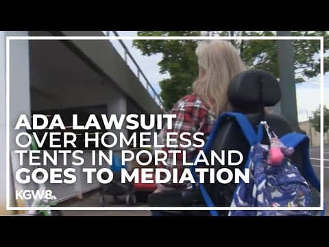 City of Portland will go through mediation in response to ADA sidewalk violation lawsuit