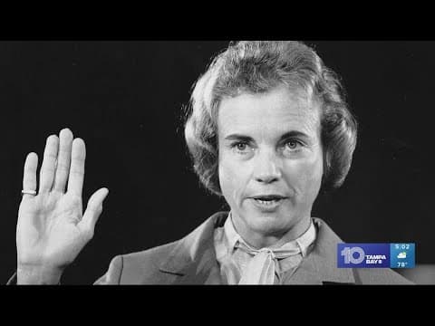 Sandra Day O’Connor, 1st woman on Supreme Court, has died