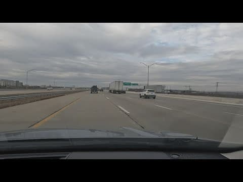 Holiday travel rush on the roads