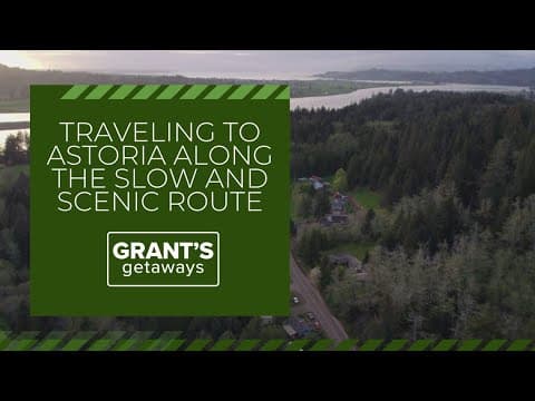 From Astoria through Oregon's slow and scenic byways