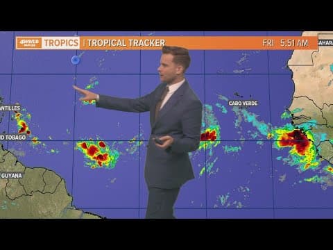 Friday morning tropical update: Gulf quiet, watching waves in Atlantic