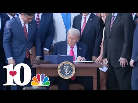 Passage of President Trump's 'One Big Beautiful Bill Act' has some people divided