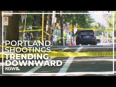 Portland sees drop in shootings for first time in 3 years