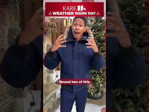 More snow moves in Tuesday afternoon! Guy Brown tracks the storm. #shorts #mnwx #kare11 #minnesota