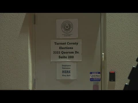 Security changes delay some election results in Tarrant County