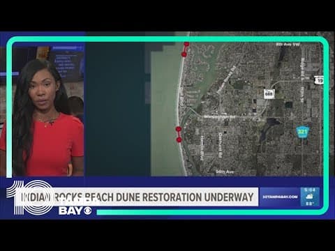 Parts of Indian Rocks Beach closed for dune restoration