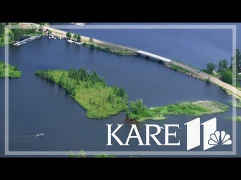 Boats team up to push bog in Wisconsin