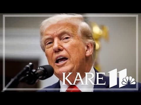 President Trump meets with business leaders amid economic uncertainty, recession fears