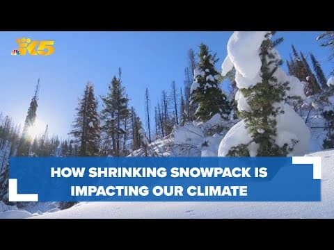 How shrinking snowpack is impacting climate, farming
