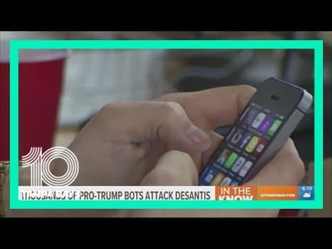 Thousands of pro-Trump bots attack DeSantis on Twitter