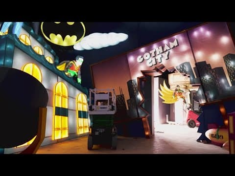 DC Super Heroes light up Gaylord Texan Resort in North Texas