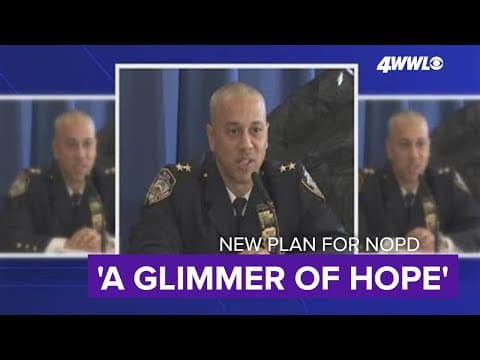 'A glimmer of hope' | New consulting team comes to NOPD armed with an 88-page plan