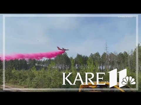 Wildfire season ramps up in northern Minnesota