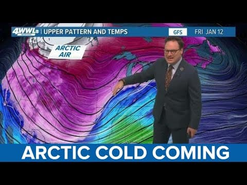 New Orleans Weather: Light Freeze Wednesday, Harder Freeze on the Way