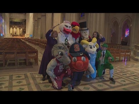 ACC Men's Basketball mascots blessed at National Cathedral | The Nightcap