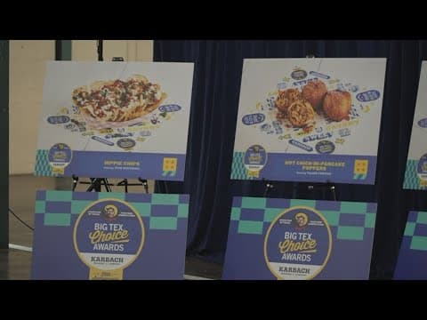 State Fair of Texas announces food finalists for Big Tex Choice awards