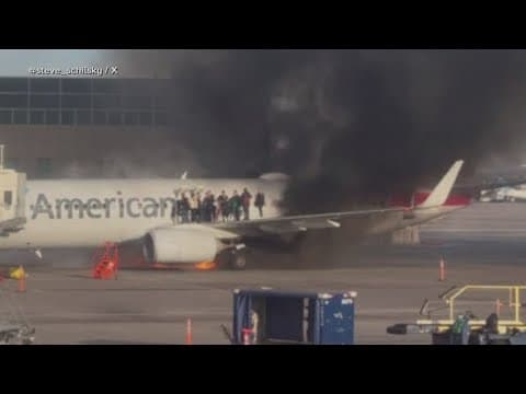 American Airlines plane heading to DFW Airport catches fire, diverted to Denver: Latest updates