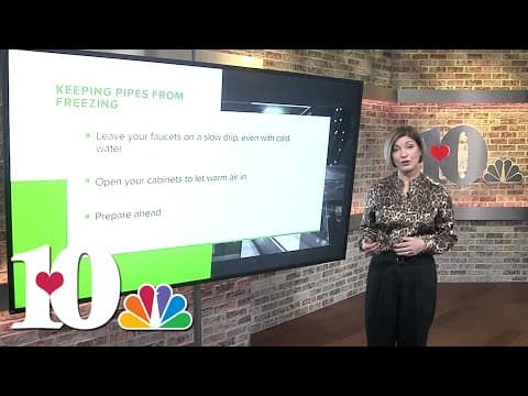 VERIFY: Yes, faucets should be left dripping when temperatures begin to plummet