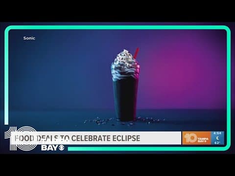 Food deals to celebrate the total solar eclipse