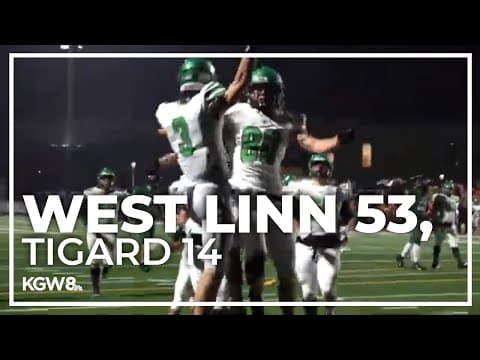 West Linn takes down Tigard | Friday Night Football