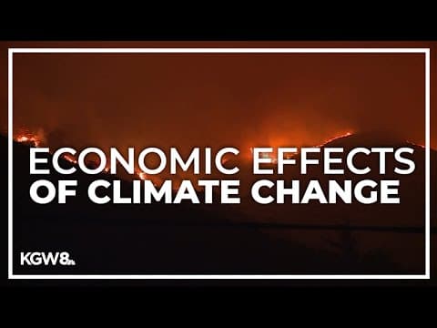 Climate change costing Oregonians thousands of dollars per year, researchers say