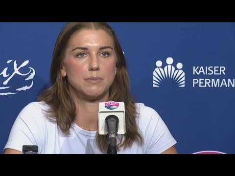 Soccer icon Alex Morgan announces her retirement from the San Diego Wave after Sept. 8 game