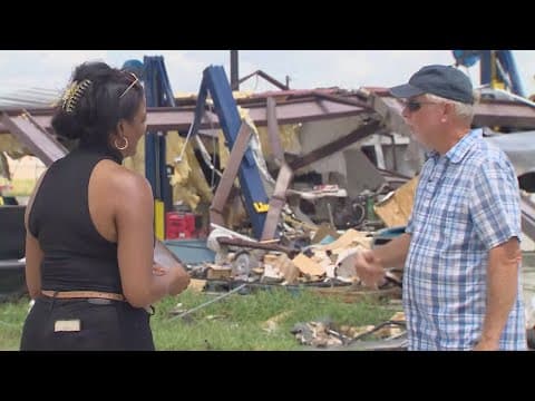 Texas community working together one month after deadly tornadoes