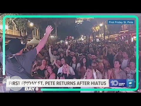 St. Pete's First Friday returns on Jan. 5 after hiatus