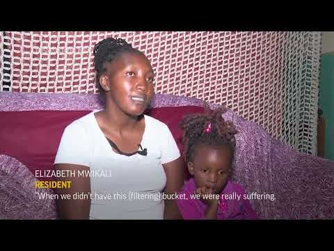 Water filters make dirty Kenya river safe for drinking