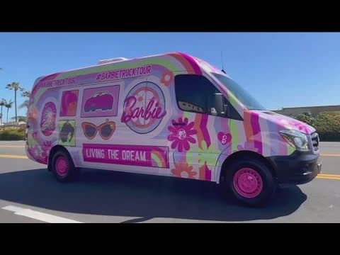 Barbie Dreamhouse Living Pop-up truck comes to Chula Vista