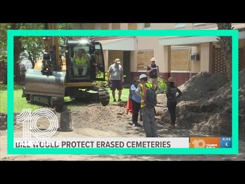 Florida lawmakers consider bill to protect erased African American cemeteries