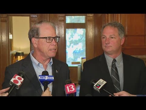 Braun, Huston give update on legislative session