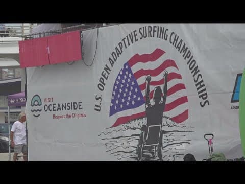 Open Adaptive Surfing Championships held in Oceanside for sixth year